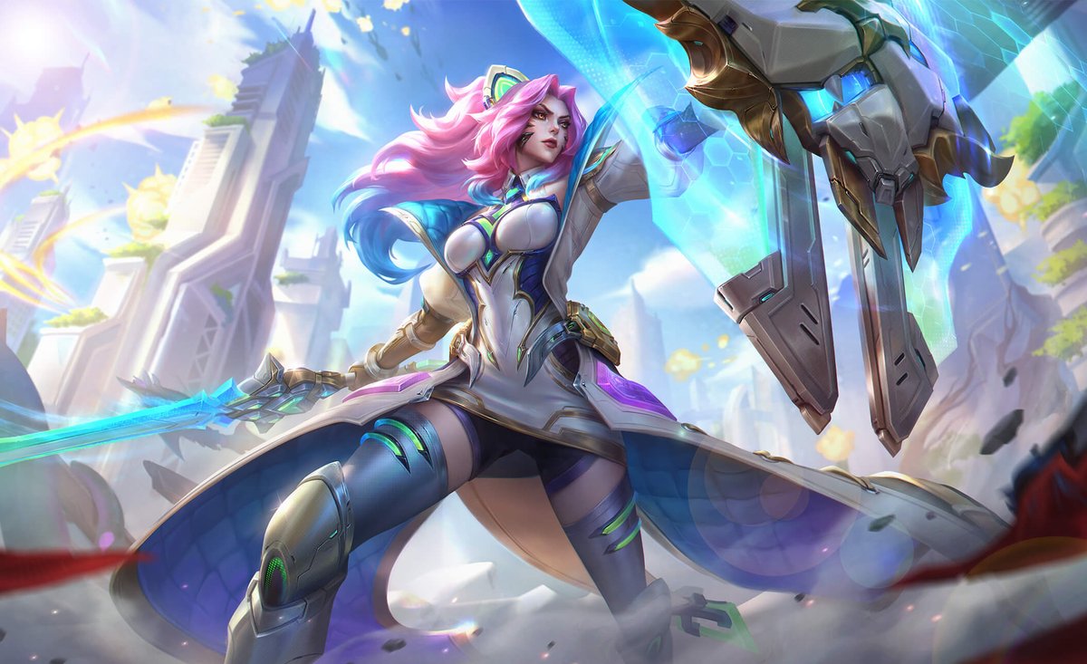 New China Exclusive Chroma Splash Arts 🔥 • Battle Lion Leona