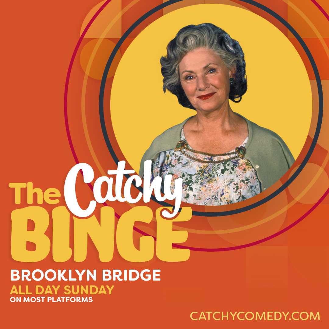 This Sunday, we’re heading back to Brooklyn! 🌆 

Get ready for a Catchy Binge of Brooklyn Bridge—all day long! 🎦 #thecatchybinge