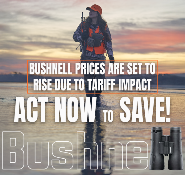 EuroOptic takes pride in offering the best prices thanks to our extensive inventory. While our stock lasts, we’ll continue to provide unbeatable prices on Bushnell products - despite the upcoming manufacturer price increases due to tariffs.
eurooptic.com/bushnell-tacti…