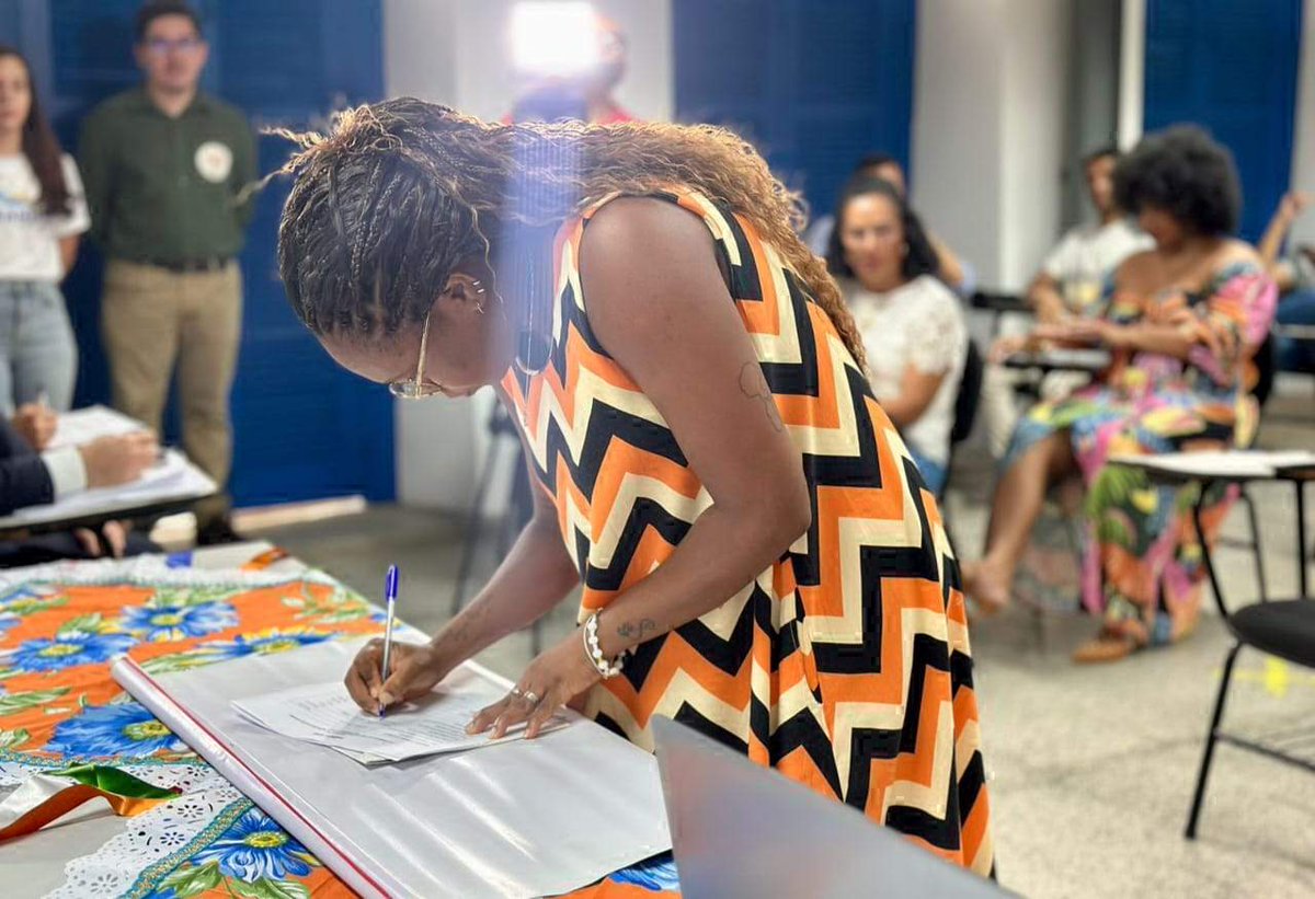 seir_ma's tweet photo. A SEIR_MA tomou assento, na terça-feira (27 de maio), no Comitê Interinstitucional de Promoção do Afroturismo, instituído pelo Decreto nº 39.578/2024. As representantes da secretaria serão ... 
https://t.co/msf4WbYAc6 https://t.co/Gqecowp3QP