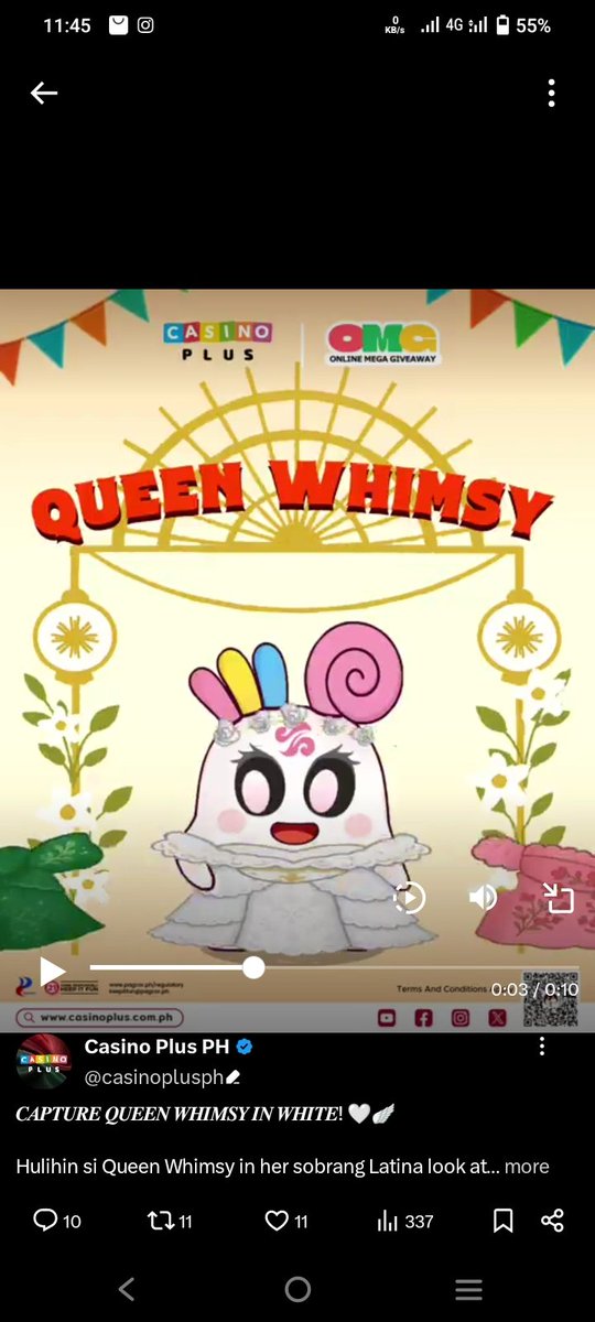 Marjzz06's tweet photo. @casinoplusph #QueenWhimsy
#OMGCasinoPlus https://t.co/LR7PVxwQin