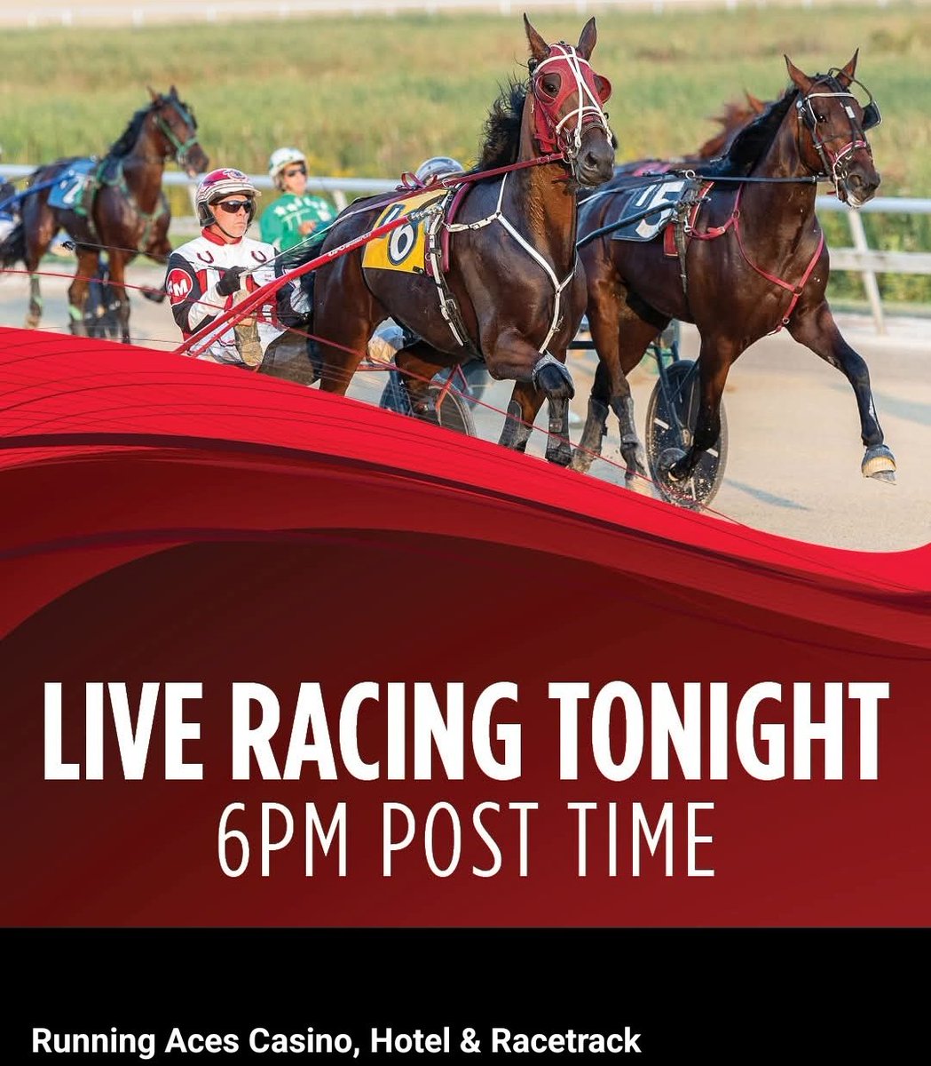 DarinGagne's tweet photo. Running Aces Thursday 5/29
Partly Cloudy, 70, Fast
10 Races - 6 pm Central
Scratches: R2 #1, R8 #1, R10 #8
Free PP's on USTA website under Strategic Wagering - Running Aces
#AcesRacing #HarnessTheFun https://t.co/6mj557mMQG