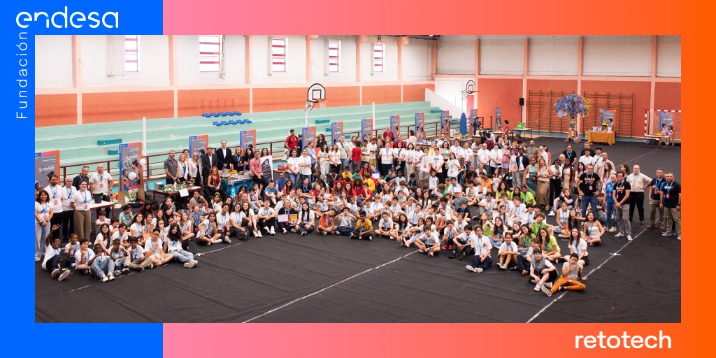 RetoTech's tweet photo. 🇵🇹 #RetoTech Portugal 

Assim nos divertimos do segundo festival RetoTech em Portugal. Agradecemos a todos os professores e alunos por dedicarem tanto amor e entusiasmo aos seus projetos! 👏👏

@FundacionEndesa https://t.co/WuSqWOA71s