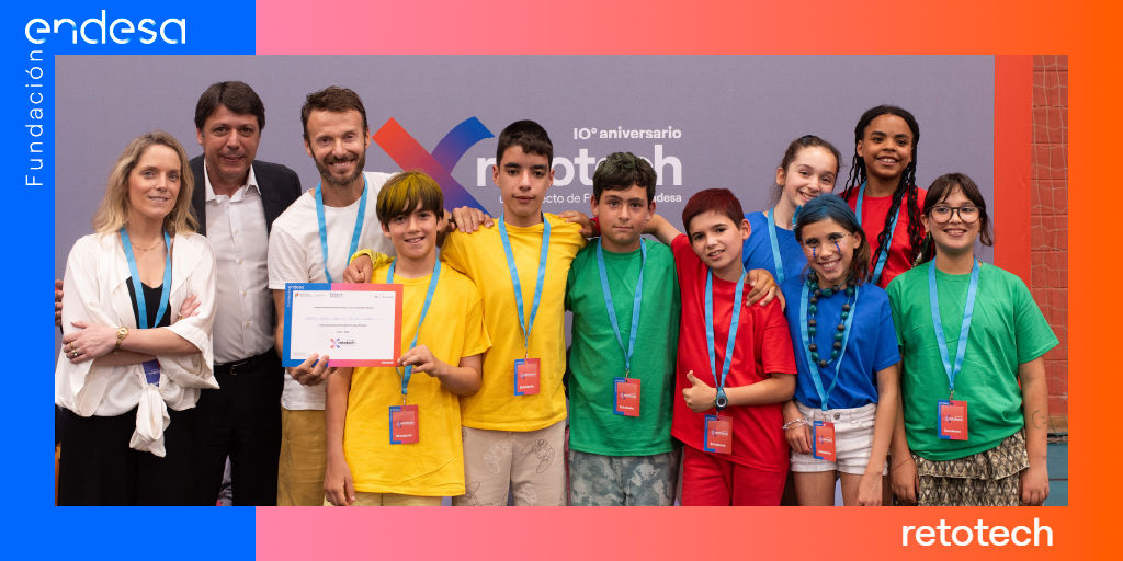 RetoTech's tweet photo. 🇵🇹 #RetoTech Portugal 

Assim nos divertimos do segundo festival RetoTech em Portugal. Agradecemos a todos os professores e alunos por dedicarem tanto amor e entusiasmo aos seus projetos! 👏👏

@FundacionEndesa https://t.co/WuSqWOA71s