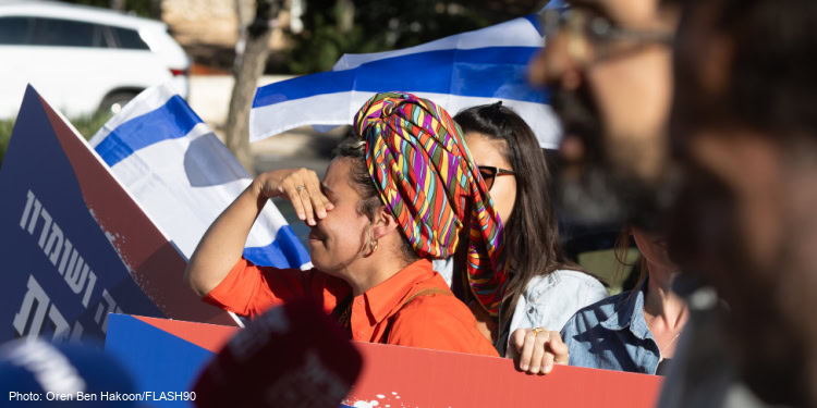 The baby was named Ravid Haim, in accordance with his mother’s wishes. 

Read more at: ifcj.org/news/stand-for…