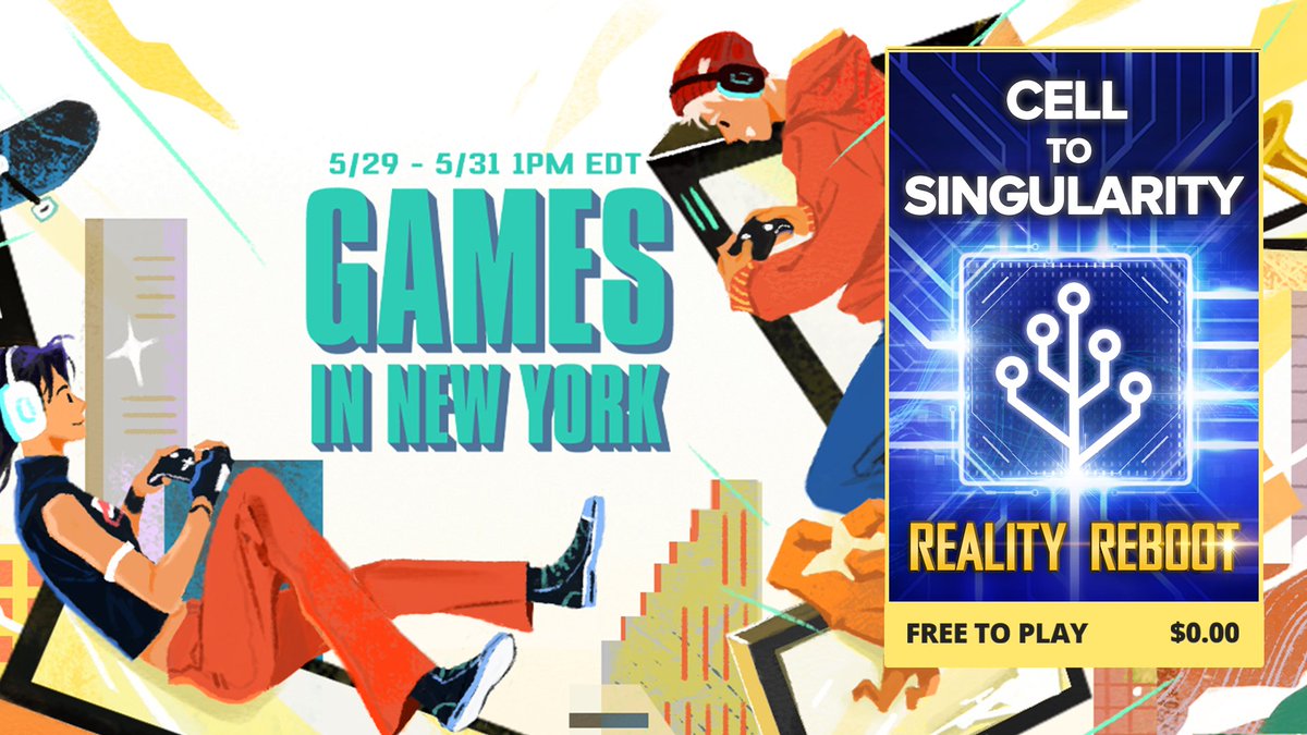 Cell to Singularity (@computerlunch) on Twitter photo The Games in New York festival is now live on Steam! This one is particularly near and dear to our hearts since we’re based in Brooklyn. We’re excited to be a part of such an amazing group of games, alongside our friends at <a href="/gumbo_nyc/">GUMBO</a> and <a href="/pariahinteract/">PARIAH | buy 1000 Deaths on Steam</a>. 🎮🏙️ The Games in New York festival is now live on Steam! This one is particularly near and dear to our hearts since we’re based in Brooklyn. We’re excited to be a part of such an amazing group of games, alongside our friends at <a href="/gumbo_nyc/">GUMBO</a> and <a href="/pariahinteract/">PARIAH | buy 1000 Deaths on Steam</a>. 🎮🏙️