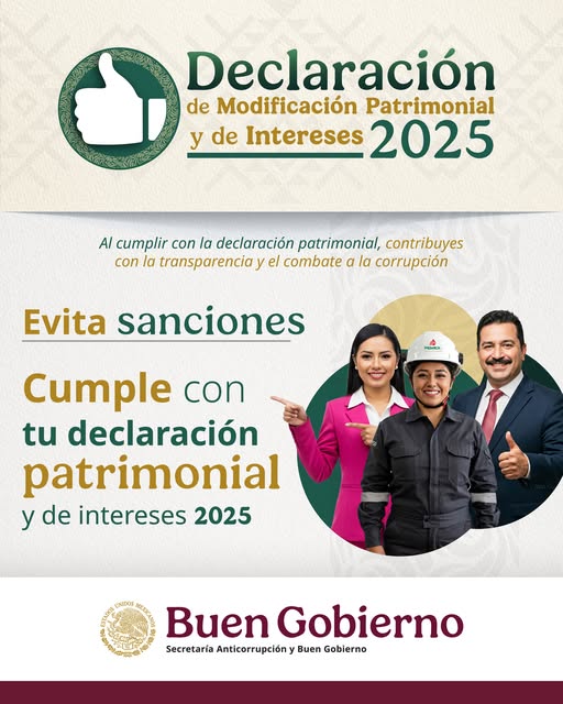 Instituto Politécnico Nacional
¡Se acaba el tiempo! Ya solo tienes hasta el 31 de mayo  para presentar tu Declaración Patrimonial y de Intereses 2025. Ingresa al sistema #DeclaraNet para realizarla y evita sanciones. 👍💯☑️