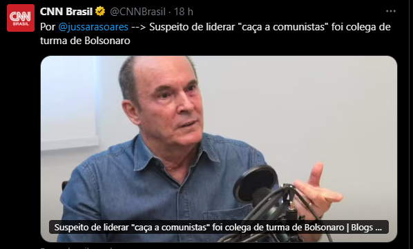 E os vagabundos, sempre criando narrativas...
Vocês não valem nada, acabou a imprensa no Brasil.