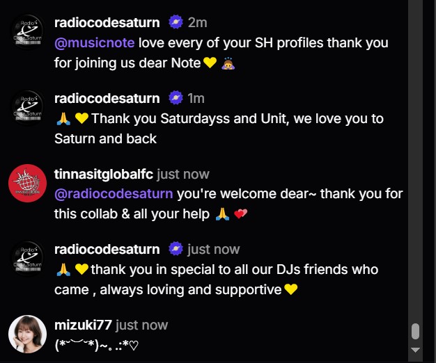 BarcodetinOFC's tweet photo. Thank you to @radiocodesaturn for the streaming collab & hosting us for D1 the other day, also we're very grateful for all your help and guidance.
Let's do collab again next time 🥰🙏🫶
Lesson One Streaming Party D2
#UnitStreamingLesson
@BarcodeTin @radiocodesaturn
#barcodetin #Tinnasit #GMMTV
#LessonOneMV #BoysInLoveSeries
#TaintisStudio #Unit #RadioCodeSaturn
