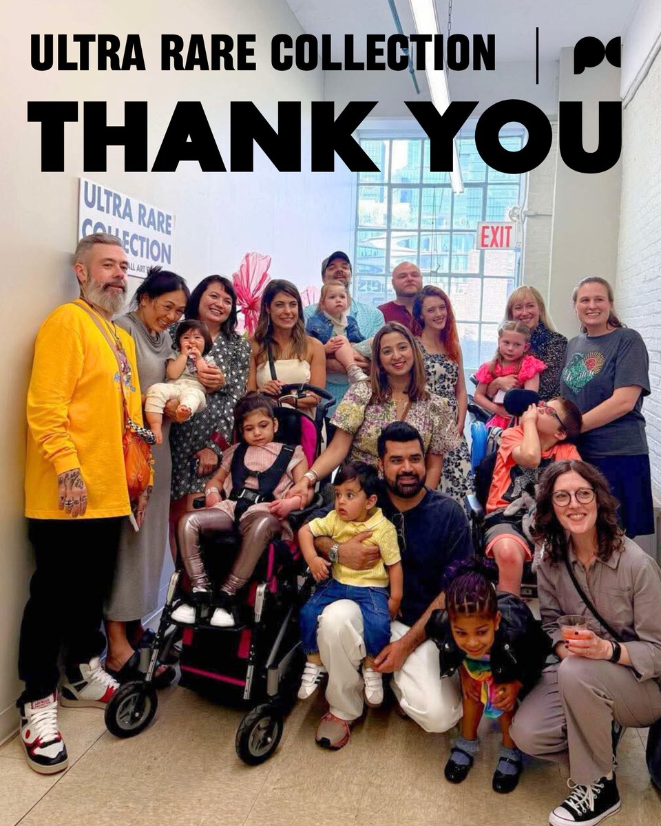 $46,650 raised 🎉 Inspired by motherhood, fueled by art, and powered by love. The Ultra Rare Collection: Mother of All Art Shows gave our kids a fighting chance — and showed what’s possible when artists, donors &amp; dreamers unite. Thank you to ALL involved!!