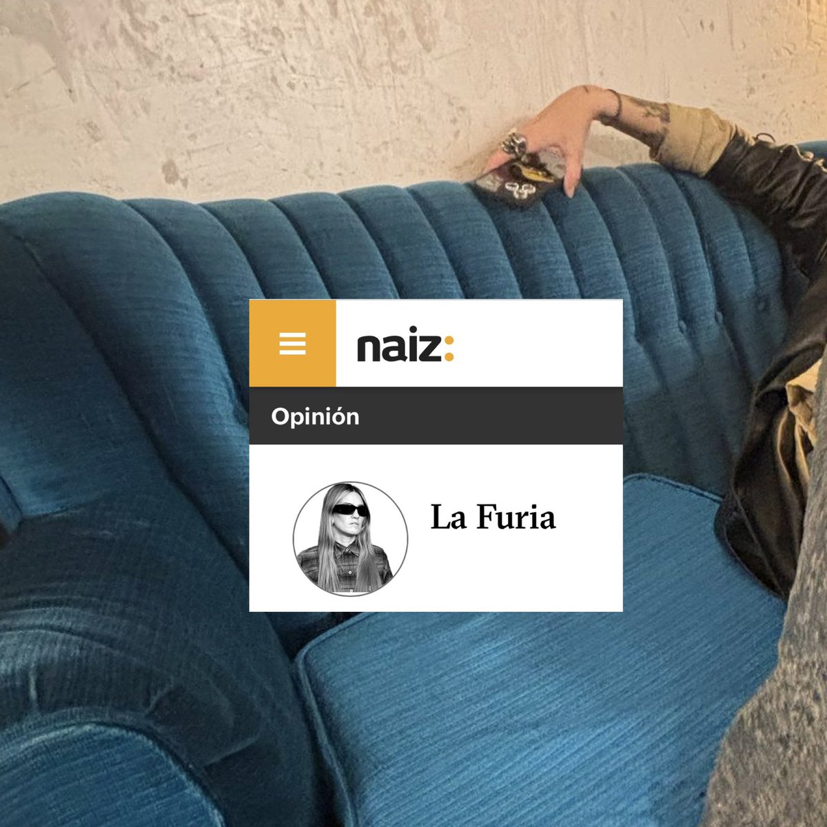 ESTÁS VIEJO (y más cosas) 

Escribo en <a href="/naiz_iritzia/">naiz iritzia</a> soy una chula