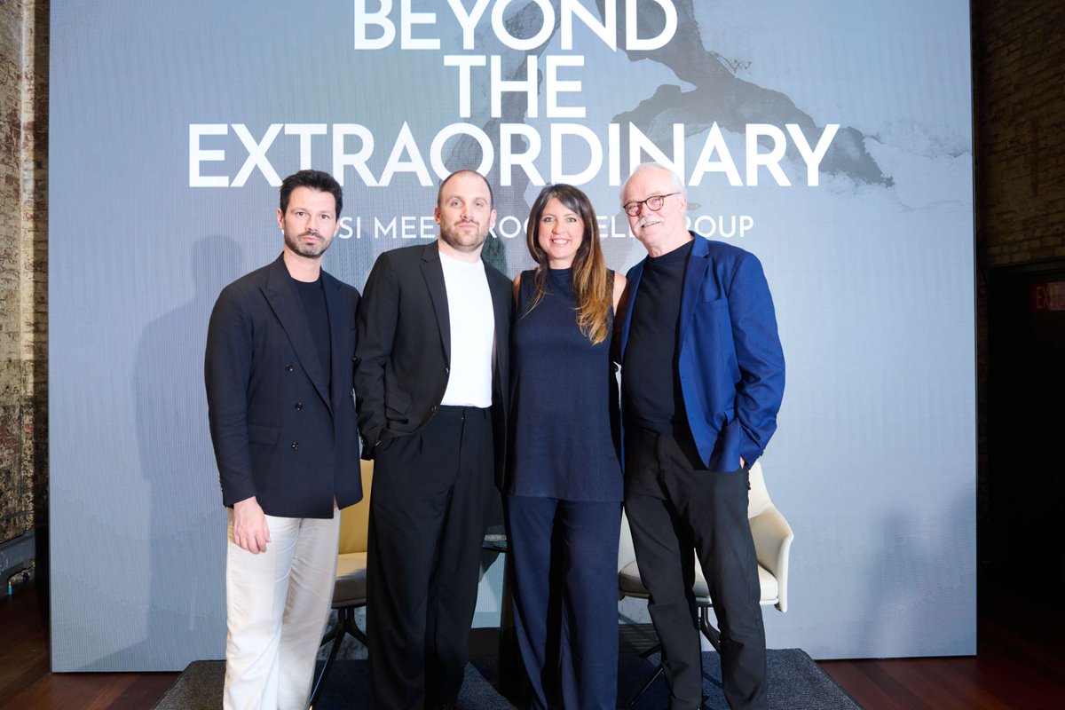 Colonna lands in NYC. After its Milan debut, the sculptural collection by Gessi and David Rockwell was presented at Casa Gessi NY during #NYCxDESIGN, powered by Dezeen .
A journey of matter, design, and timeless form.
Discover more: gessi.com/en/news-and-ev…
#Gessi #NYCxDESIGN