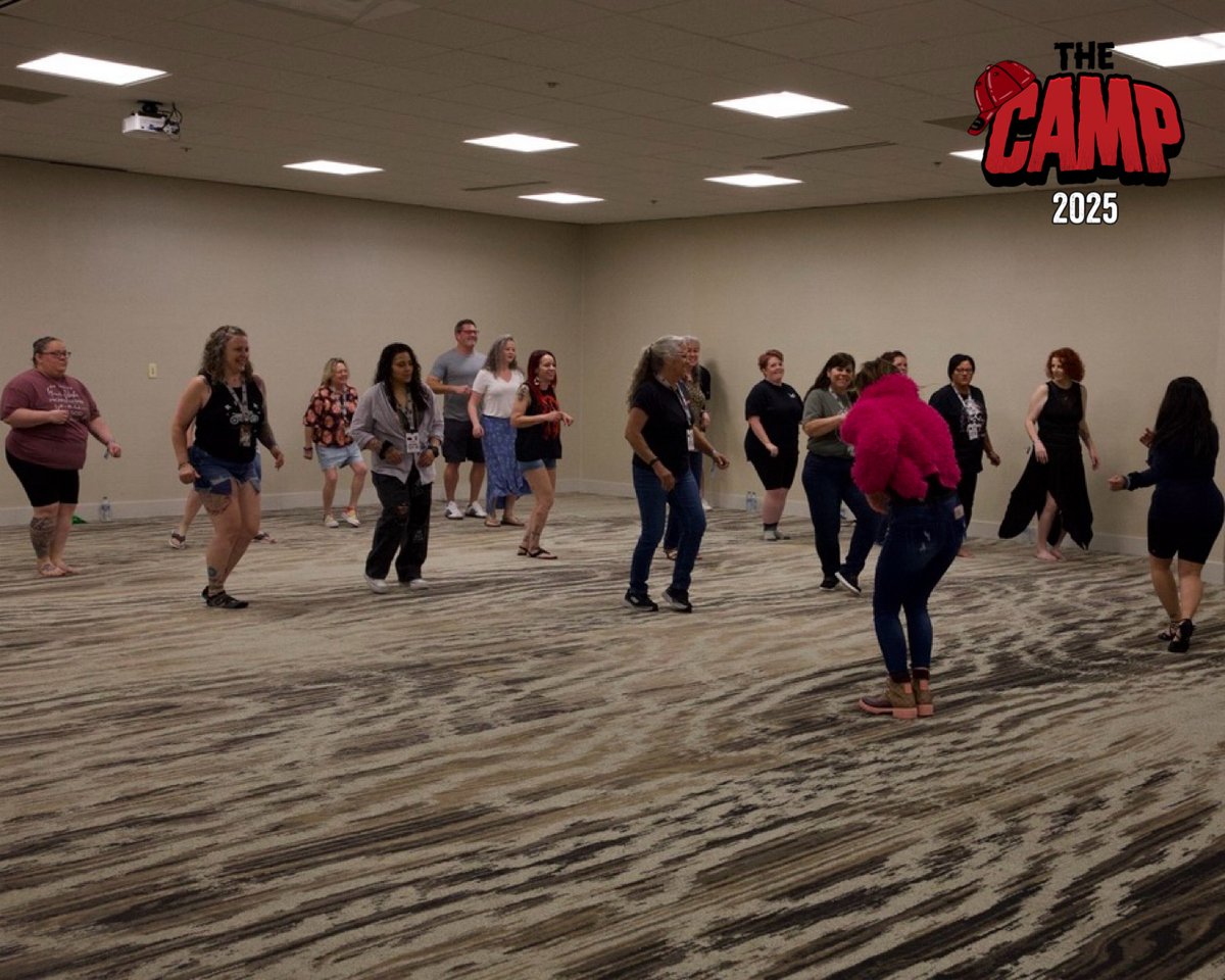 Here are some shots from our dance class with Paola Lázaro! #TheCamp2025 #TheCamp #TWD #TheWalkingDead #WalkingDead