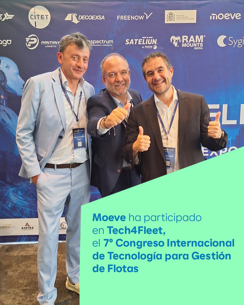 Hace unos días participamos en #Tech4Fleet, un evento sobre la gestión de flotas. Nuestro director de Ventas CRT, Javier López-Aranguren, compartió la transformación de Moeve: 'Nuestro objetivo es liderar la movilidad y la energía sostenibles para crear valor y un futuro mejor'.