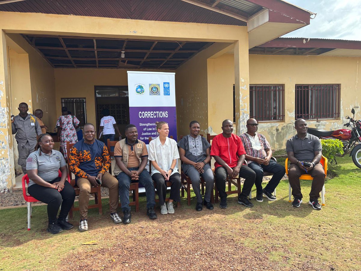 UNDP Liberia (@undpliberia) on Twitter photo <a href="/UNDPLiberia/">UNDP Liberia</a> in partnership with the Bureau of Corrections and Rehabilitation (BCR), has concluded a three-day middle-level management training for 37 corrections officers, including 11 women and 26 men, from across the 16 prison facilities in Liberia facebook.com/share/p/1Lr98V… <a href="/UNDPLiberia/">UNDP Liberia</a> in partnership with the Bureau of Corrections and Rehabilitation (BCR), has concluded a three-day middle-level management training for 37 corrections officers, including 11 women and 26 men, from across the 16 prison facilities in Liberia facebook.com/share/p/1Lr98V…
