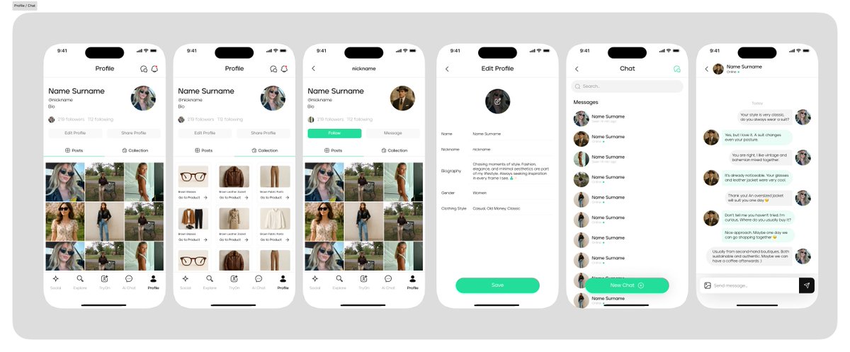 FashAI Update UI Map:

At FashAI, we are preparing for a major update to provide you with an even better experience. We are excited to present significant innovations that will enhance our user interface and overall user experience.

Social Area (FashAI Social):
With this update,
