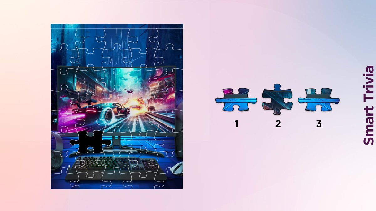 No sabría decir a que juego me recuerda, ¿Igual con la pieza que falta?