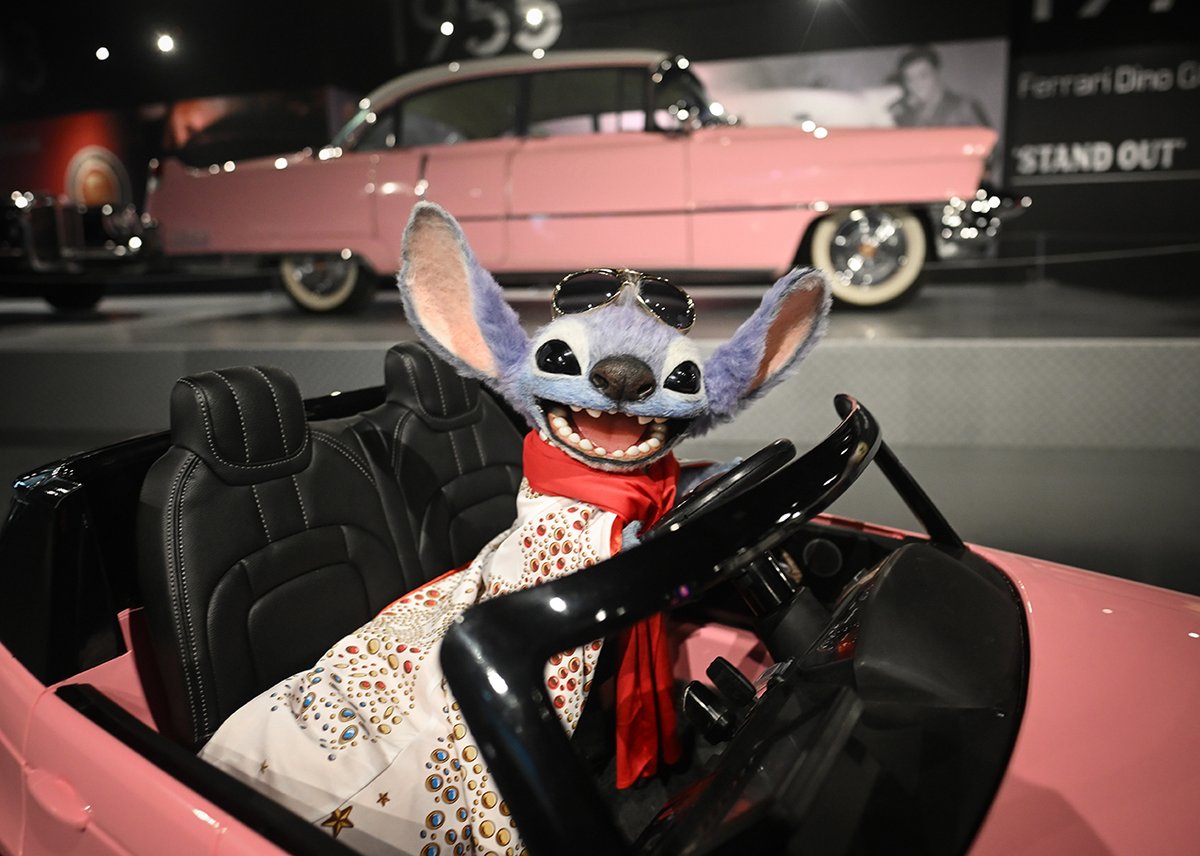They say imitation is the sincerest form of flattery...💙👑

#LiloAndStitch is NOW PLAYING in theaters! Grab your tickets today.

<a href="/DisneyStudios/">Walt Disney Studios</a> 
<a href="/VisitGraceland/">Graceland</a>