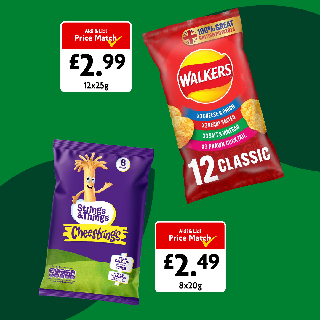 Morrisons's tweet image. Aldi and Lidl price match lunch box alert 🍴 head into store today to pick up all the lunch box essentials for a great price and even better quality 😉