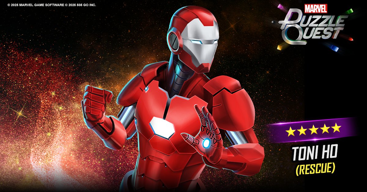 Recruit 5-Star Toni Ho (Rescue) and start building the New Avengers today!
