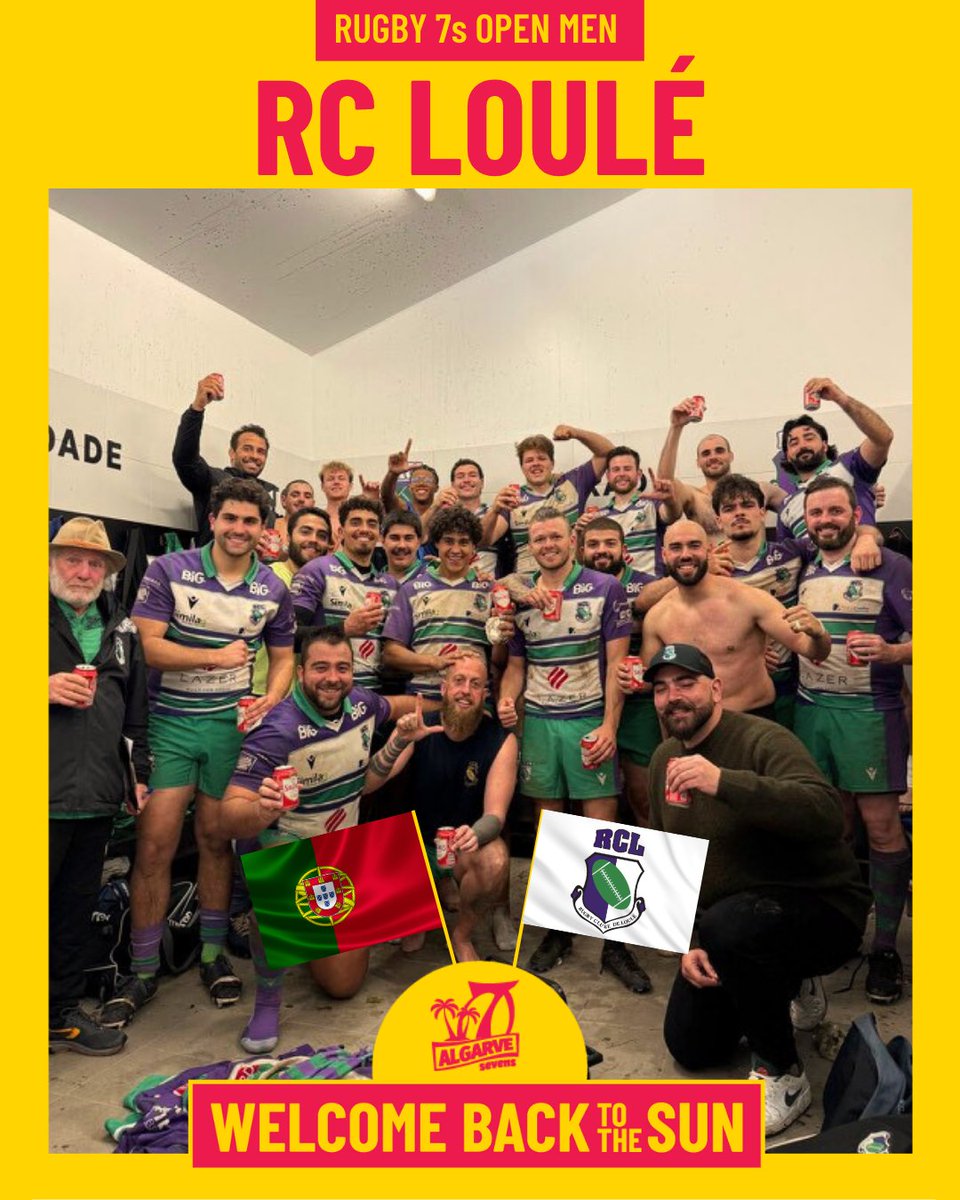 Algarve 7s | Sports Festival (@algarve7s) on Twitter photo Welcome Home, Rugby Clube de Loulé! 🏉☀️🇵🇹
Our local legends are back! 💪 The incredible Rugby Clube de Loulé returns to the Men’s Rugby Sevens Open at Algarve 7s 2025 and we couldn’t be happier to welcome them back home!
<a href="/rugbyclubeloule/">Rugby Clube de Loulé</a> Welcome Home, Rugby Clube de Loulé! 🏉☀️🇵🇹
Our local legends are back! 💪 The incredible Rugby Clube de Loulé returns to the Men’s Rugby Sevens Open at Algarve 7s 2025 and we couldn’t be happier to welcome them back home!
<a href="/rugbyclubeloule/">Rugby Clube de Loulé</a>