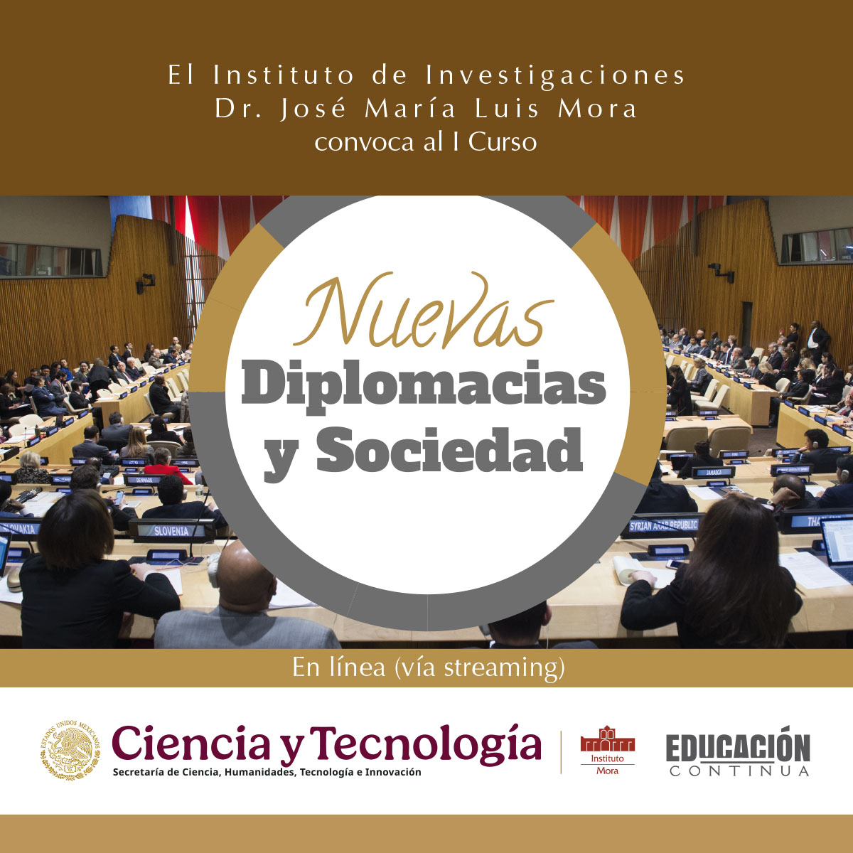 ⏳ ¡Mañana cerramos inscripciones!
Únete al curso “Nuevas Diplomacias y Sociedad” 🕊️🌎

🗓️ 5 jun – 19 jul | 💻 En línea
🕐 Jueves y sábados
💵 $5,800 MXN

🖱️ Inscríbete hoy 👉 registroenlinea.mora.edu.mx/Diplomados/inf…

#DiplomaciaSocial #NuevasDiplomacias #CursoOnline