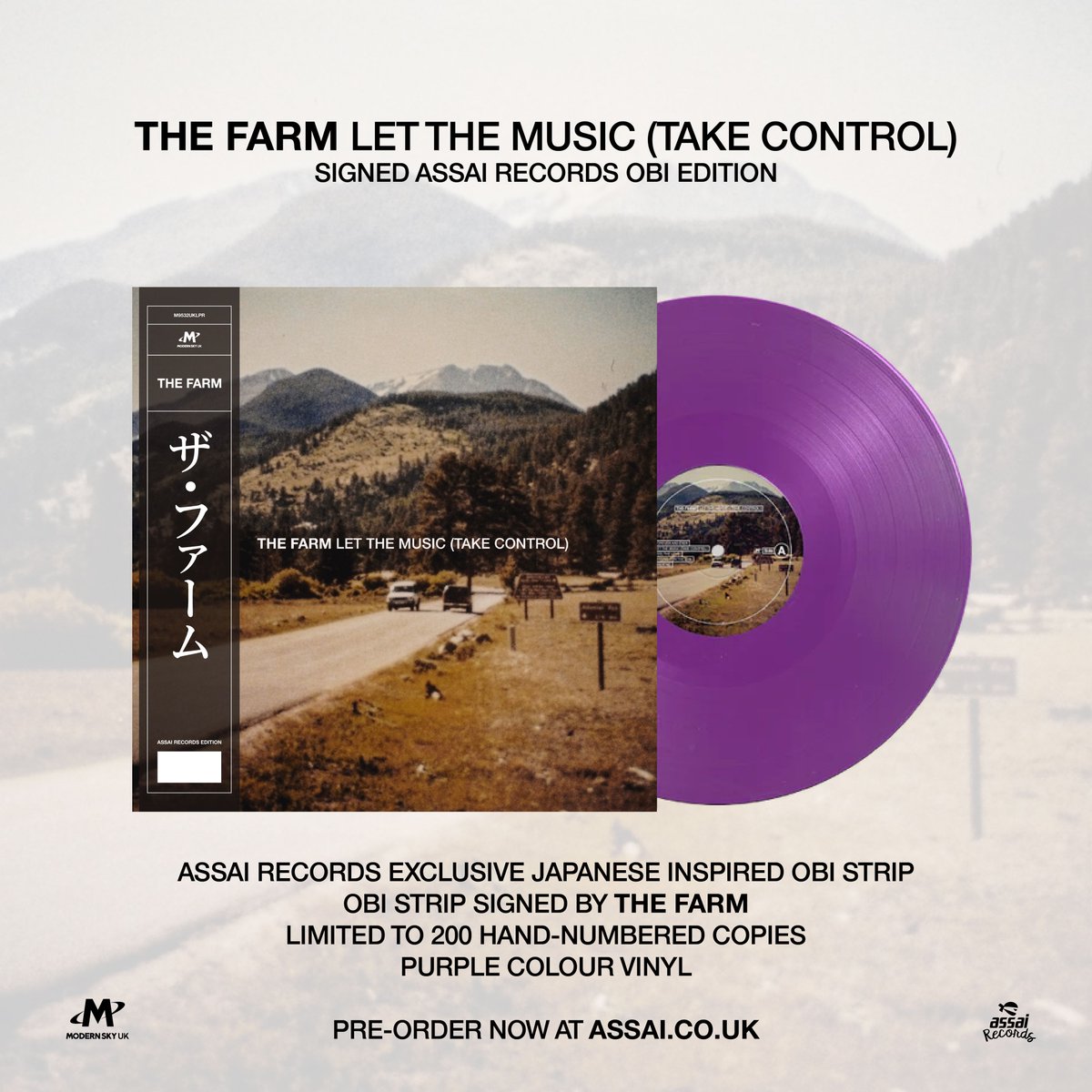 Assai Records Edinburgh (@assai_edinburgh) on Twitter photo Liverpool five-piece @thefarmlive return as wised-up statesmen of pop on their first new album in 30 years, ๐๐ฒ๐ ๐ง๐ต๐ฒ ๐ ๐๐๐ถ๐ฐ (๐ง๐ฎ๐ธ๐ฒ ๐๐ผ๐ป๐๐ฟ๐ผ๐น) - out 20th June via @ukmodernsky ๐ป
Pre-order our SIGNED Assai Obi Edition here ๐ tinyurl.com/TheFarmObi Liverpool five-piece @thefarmlive return as wised-up statesmen of pop on their first new album in 30 years, ๐๐ฒ๐ ๐ง๐ต๐ฒ ๐ ๐๐๐ถ๐ฐ (๐ง๐ฎ๐ธ๐ฒ ๐๐ผ๐ป๐๐ฟ๐ผ๐น) - out 20th June via @ukmodernsky ๐ป
Pre-order our SIGNED Assai Obi Edition here ๐ tinyurl.com/TheFarmObi