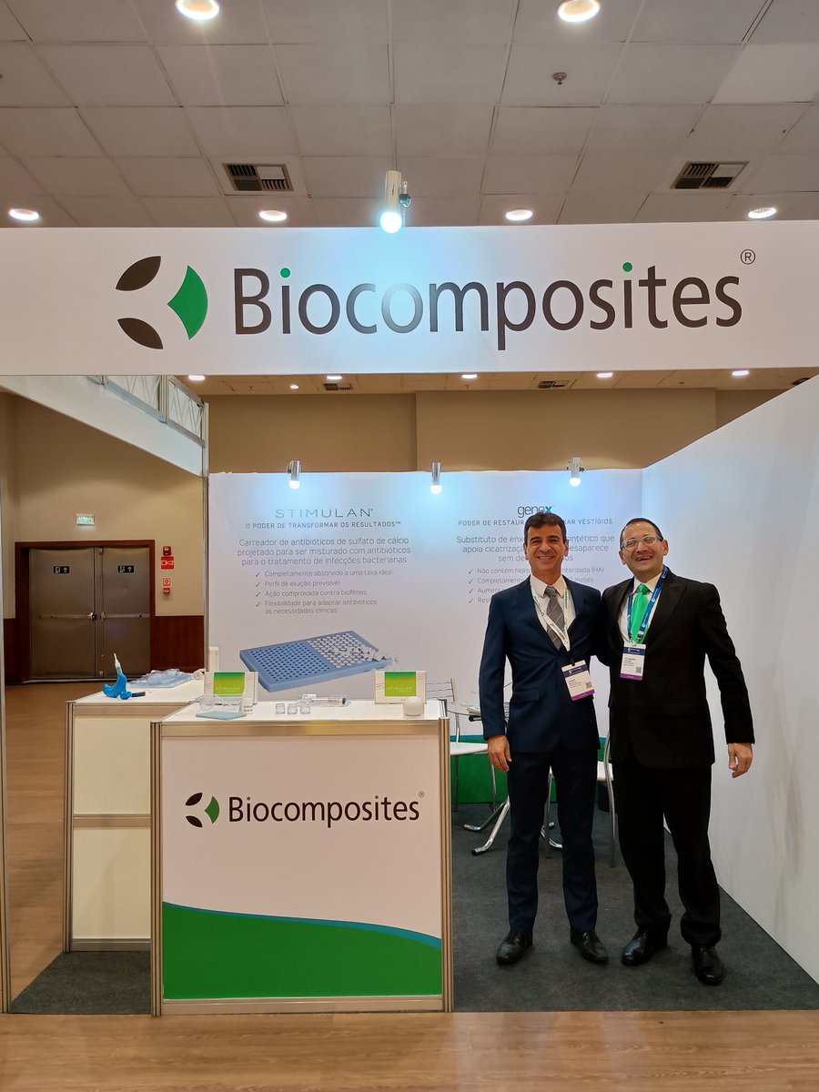 <a href="/Biocomposites1/">Biocomposites</a> is attending the 2025 Global Spine Congress (GSC) in Rio de Janeiro, Brazil, from May 29th to 31st!

Stop by and discover how #STIMULAN and #genex can make a difference in your cases!

#Biocomposites #Spine #STIMULAN #genex #GSC2025