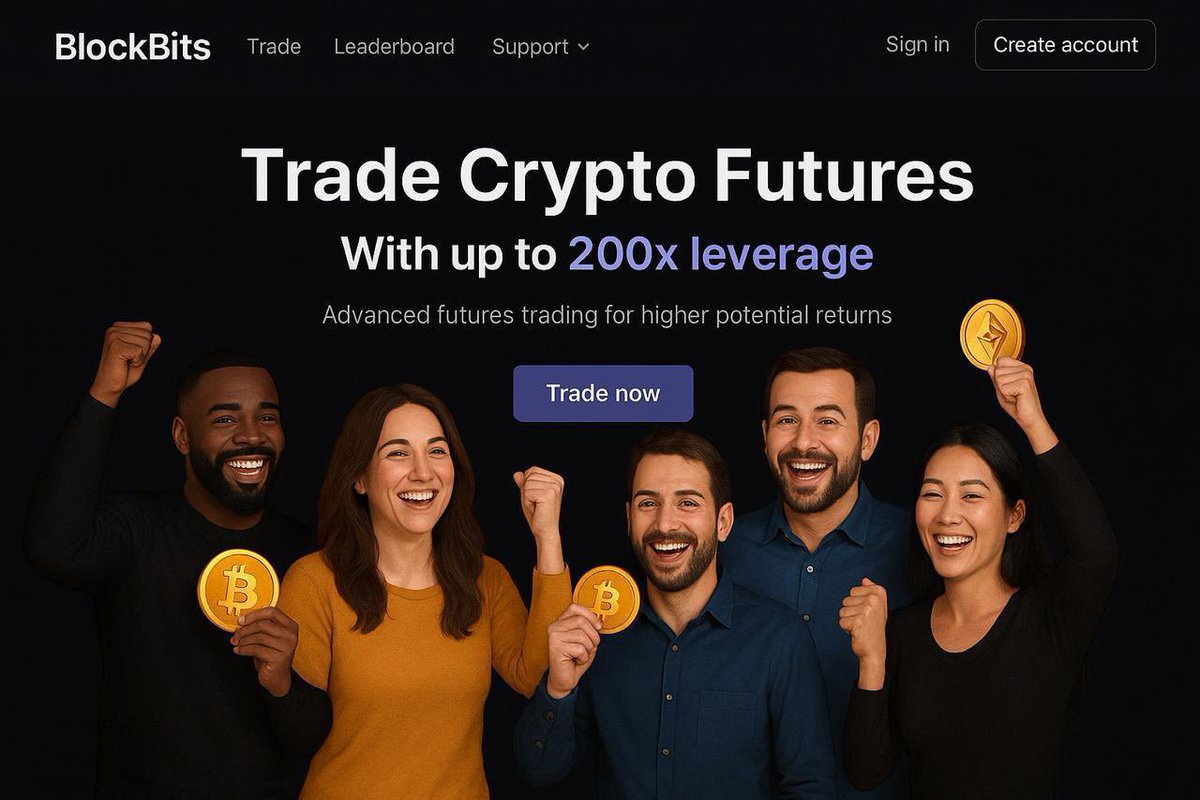 💰 I will gift 100 in 24 Hours 

✅ RT &amp; Follow Steps👇

1️⃣ Register at blockbitstech.com/en?partnerCode…
2️⃣ Complete KYC (takes just a minute!)
3️⃣ Trade at least $5 in futures

👉 Post a screenshot of your NEW completed trade in the comments below to qualify!

#AD #NFA #DYOR