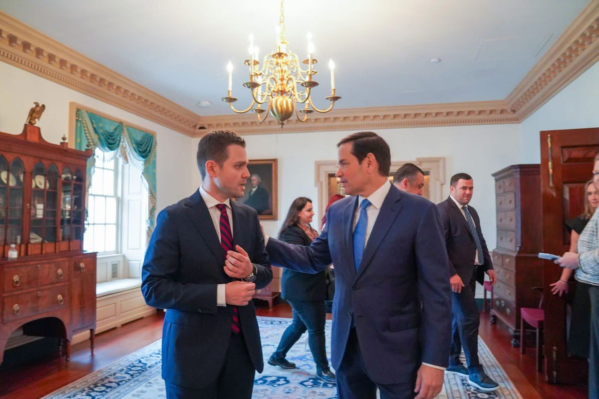 🇲🇰🇺🇸 Thank you, <a href="/SecRubio/">Secretary Marco Rubio</a>, for the warm welcome at the <a href="/StateDept/">Department of State</a>!

Today in Washington D.C., we reaffirmed the strong partnership between our nations—grounded in shared values, strategic alignment, and genuine friendship.

We focused on expanding trade, reducing tariffs, and
