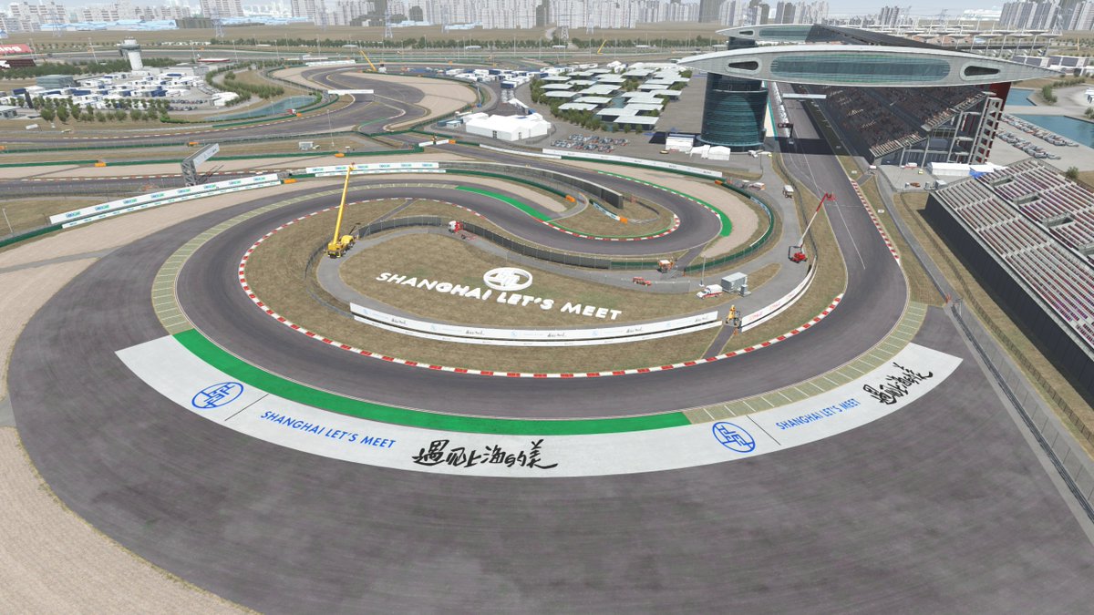 sephirothatmu's tweet image. 2025 Layout updated.
#rf2 #rFactor2 #Shanghai