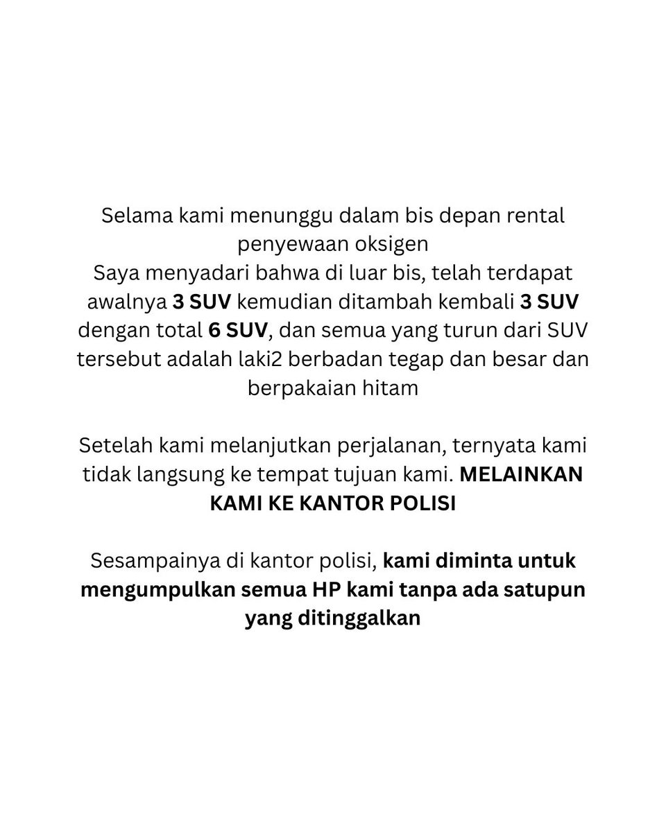NickyClara's tweet photo. Hai akhirnya ak post dsn

Ad bbrp hal penting yg ingin sya tekankan kembali sbg konsumen yg merasa dirugikan:

1. Kelalaian dr pihak Travel Agent dlm mencetak n mndistribusikan kaos tlh menimbulkan ketidaknyamanan, bhkn berpotensi membahayakan keselamatan peserta perjalanan https://t.co/EWQw2uAQXs