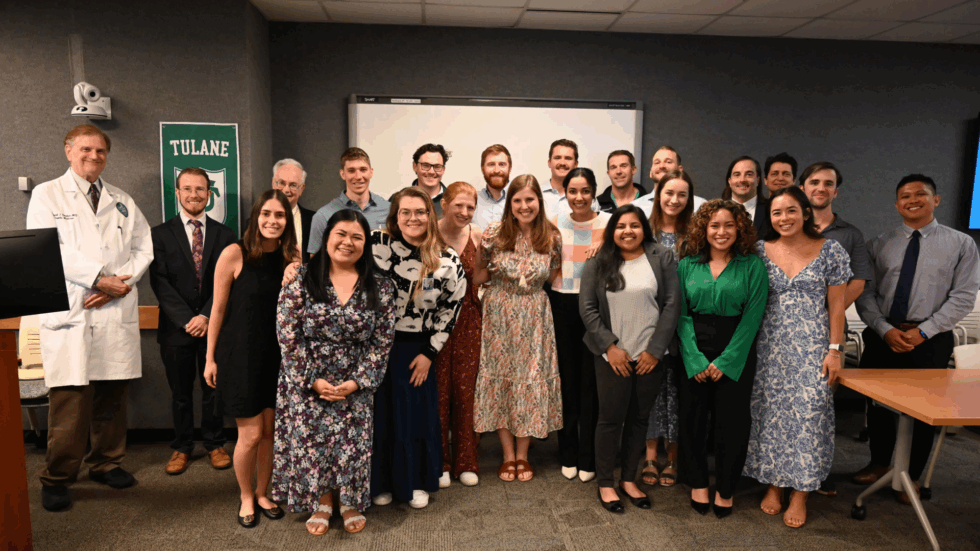 The Gold Humanism Honor Society (GHHS) recognizes medical students, physicians, &amp; healthcare leaders who exemplify compassion, empathy, and integrity in patient care. More than 30 Tulane medical students &amp; 3 faculty members were named 2025 GHHS inductees. ow.ly/XqQH50W0jVJ