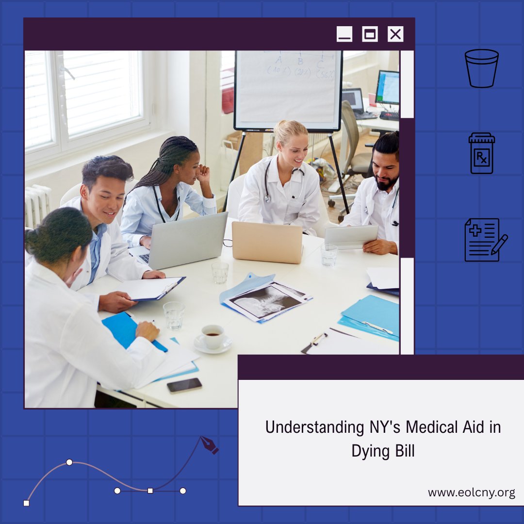 Most of the laws around the country regarding MAID are similar, but if passed in NY, there would be no residency requirement and no 15 day waiting period, allowing more people access to this option. #leavehowyoulike #MAID #eolcny #eol #endoflife #terminalillness #patientrights
