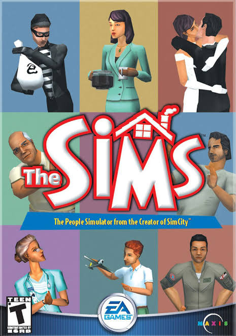 Sims!! 2000s! 💯💯 love playing this one!