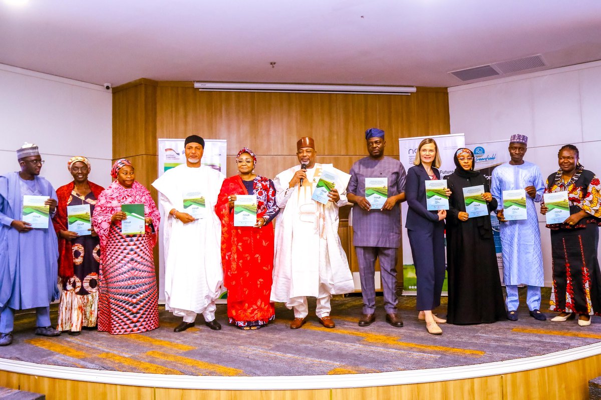 RealMallamSaliu's tweet photo. Yesterday, I attended a One-Day Climate-Smart and Gender-Inclusive Financing Validation Workshop organized by the National Agricultural Development Fund (NADF) in collaboration with GIZ.

This workshop is a vital step toward strengthening Nigeria’s agricultural sector by promoting inclusive financing solutions that address climate challenges and empower women farmers.

I commend NADF and GIZ for this timely initiative, and I look forward to seeing the positive impact of these efforts on Nigeria’s food security, climate resilience and economic growth.

SM