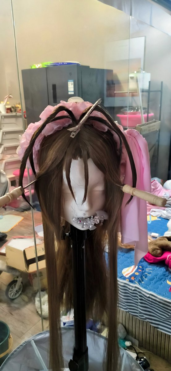 贝露丹迪，生着病半天整完精简版，我真是要累死了，发饰也是自己做的，要死了好了，做的不太好，给自己用的凑合用吧