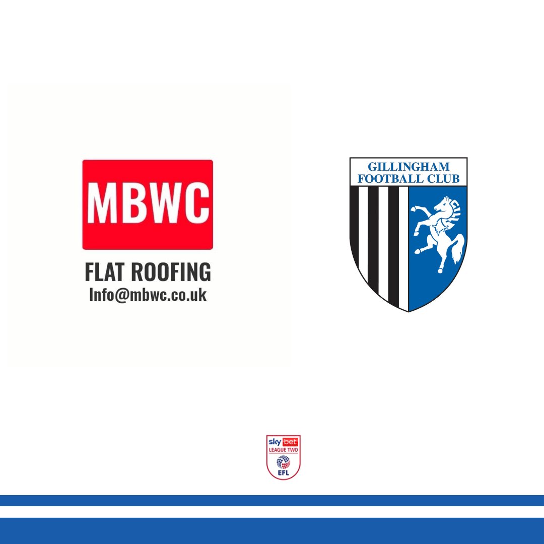 Gillingham FC (@thegillsfc) on Twitter photo We would like to thank everyone at MBWC Flat Roofing for their ongoing loyal support of the Football Club. ๐ค
#Gills | <a href="/GFC_Commercial/">GFC Commercial</a> We would like to thank everyone at MBWC Flat Roofing for their ongoing loyal support of the Football Club. ๐ค
#Gills | <a href="/GFC_Commercial/">GFC Commercial</a>