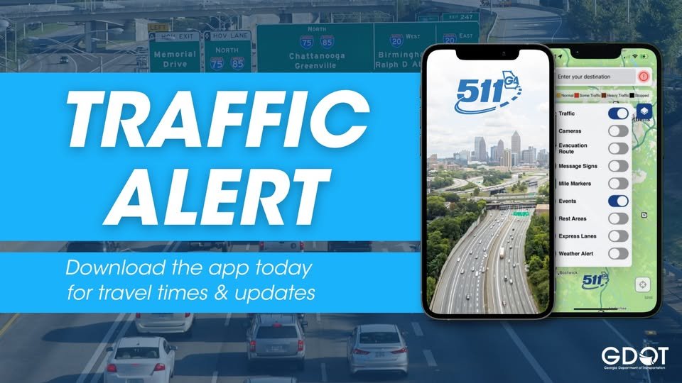 PEACH CO. - All lanes blocked on SR 49 E at Commercial Heights (mm 4.23) due to a crash. Avoid travel in this direction and seek alt. routes. #peachcounty

Est. clear time: 1:15 pm

UPDATE: 511ga.org/EventDetails/I…