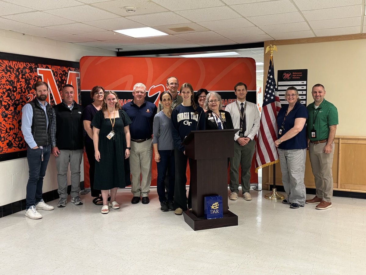 MightyWarriorPrincipal (@mightyprincipal) on Twitter photo Great ceremony this morning honoring our very own Rachel Miller with a pin and monetary award from the Daughters of the American Revolution! Rachel shared her award winning essay with us about citizenship. This young lady is going places! β¦<a href="/MohonCSD/">MohonCSD</a>β© β¦<a href="/mrkarandy/">Mr. Karandy Mohon Tech and AP βοΈ</a>β© Great ceremony this morning honoring our very own Rachel Miller with a pin and monetary award from the Daughters of the American Revolution! Rachel shared her award winning essay with us about citizenship. This young lady is going places! β¦<a href="/MohonCSD/">MohonCSD</a>β© β¦<a href="/mrkarandy/">Mr. Karandy Mohon Tech and AP βοΈ</a>β©