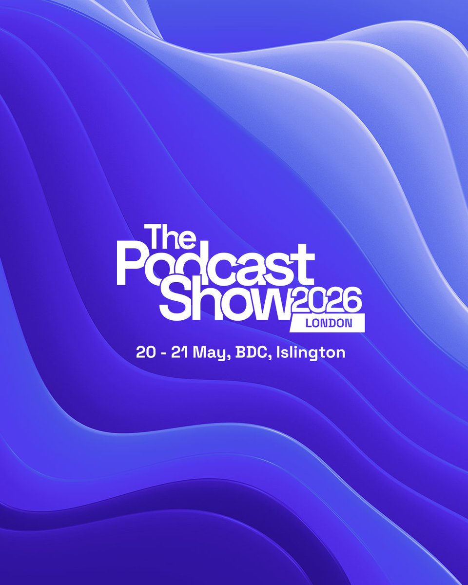 PodcastShowLDN's tweet image. 𝑃𝑜𝑑𝑐𝑎𝑠𝑡 𝑝𝑒𝑜𝑝𝑙𝑒, 𝑠𝑎𝑣𝑒 𝑡ℎ𝑒 𝑑𝑎𝑡𝑒.

🗓️