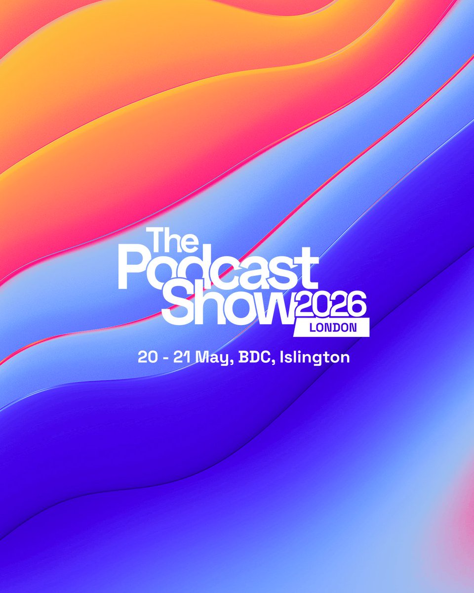 PodcastShowLDN's tweet image. 𝑃𝑜𝑑𝑐𝑎𝑠𝑡 𝑝𝑒𝑜𝑝𝑙𝑒, 𝑠𝑎𝑣𝑒 𝑡ℎ𝑒 𝑑𝑎𝑡𝑒.

🗓️
