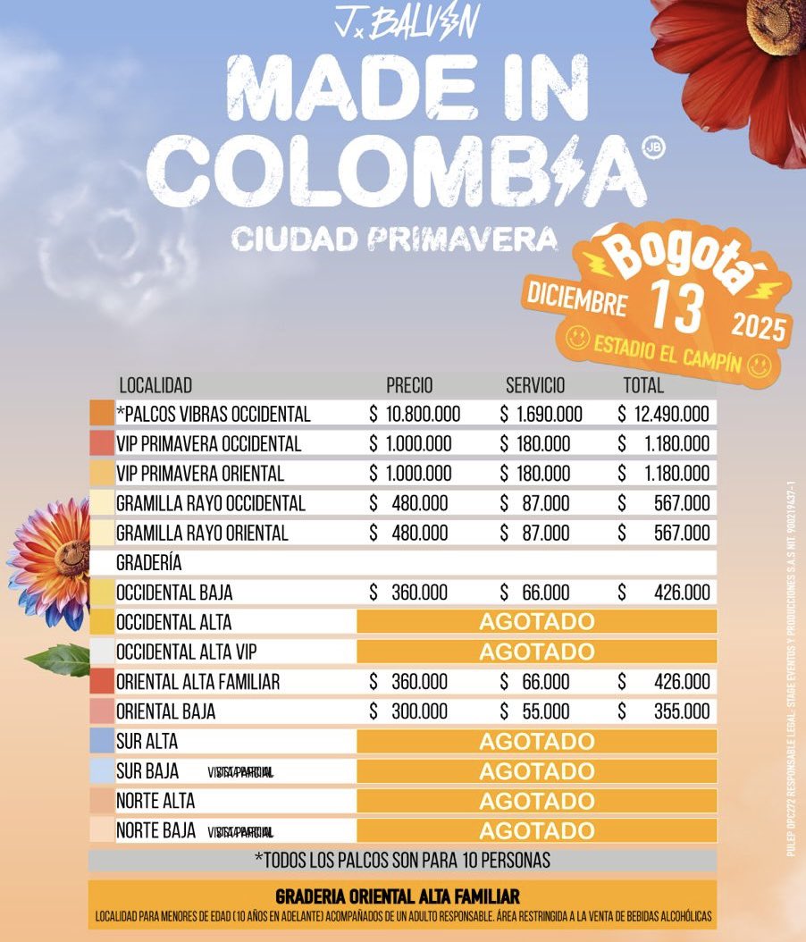 J BALVIN tweet media