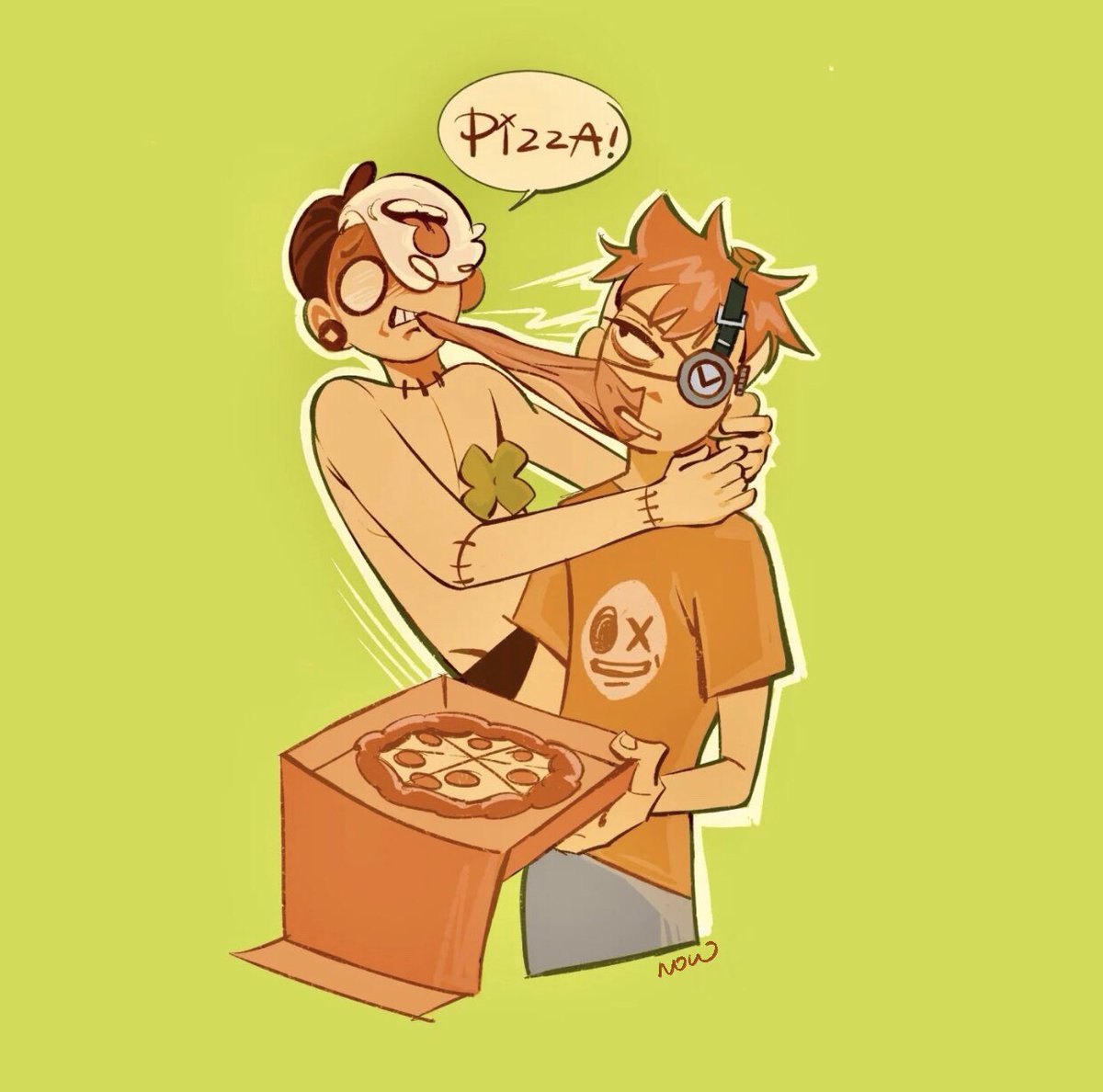nowthecreator's tweet photo. this is exactly how my ocs get along with each other 
#oc https://t.co/2iYWPwQQGa