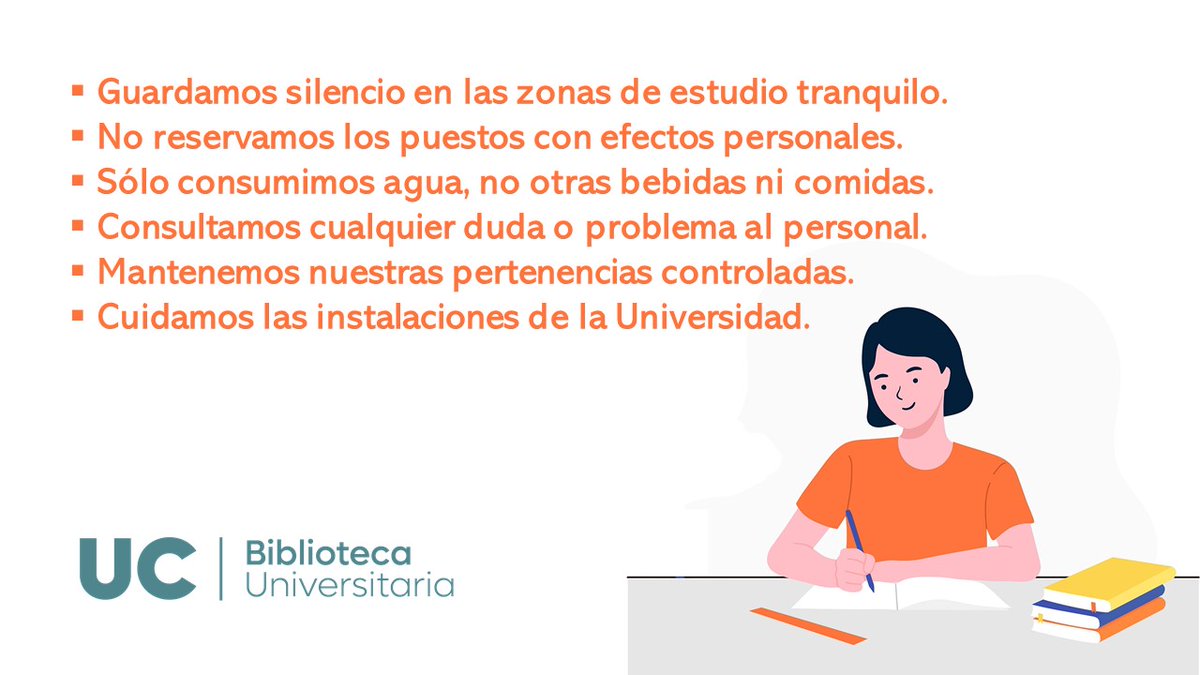 BUCantabria (@bucantabria) on Twitter photo Este #finde podemos estudiar en estos #horarios ampliados de <a href="/BUCantabria/">BUCantabria</a>:
🔹Interfacultativo: de 8:15 a 21:45 h.
🔹Paraninfo: de 8:15 a 23:45 h.
Pero en exámenes, conviene extremar los cuidados: Este #finde podemos estudiar en estos #horarios ampliados de <a href="/BUCantabria/">BUCantabria</a>:
🔹Interfacultativo: de 8:15 a 21:45 h.
🔹Paraninfo: de 8:15 a 23:45 h.
Pero en exámenes, conviene extremar los cuidados: