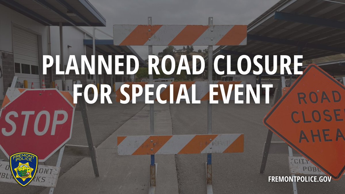 REMINDER: Planned road closure for a special event: Burger and Brew Fest

The Fremont Chamber of Commerce is hosting Burger and Brew Fest on Saturday, May 31, 2025 from 11:00 am to 5:00 pm. 

The following road will be closed on Saturday, May 31, from 6:00 am to 10:00 pm: