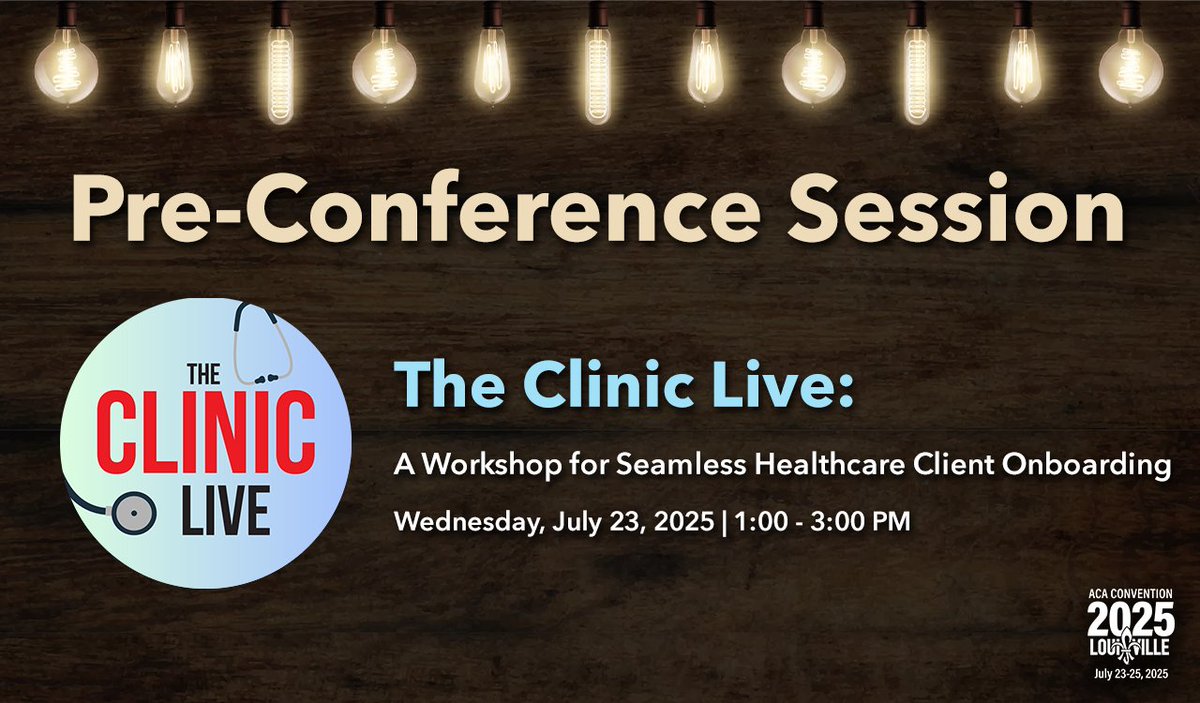Thrilled to partner with <a href="/ACAIntl/">ACA International</a> for their National Convention! TCN is offering 20 SCHOLARSHIPS to the ACA Healthcare Committee's pre-conference session, "The Clinic." 
Apply for a chance at FREE admission!
➡️ Apply here: ow.ly/UwtF50W0QsP
#TCN #ACAIntl #Healthcare #ACAHC