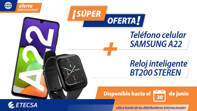 Aprovecha esta oportunidad 📱
#CubaPorLaTransformaciónDigital
#EtecsaTeAcompaña 
<a href="/ETECSA_Cuba/">ETECSA</a>
