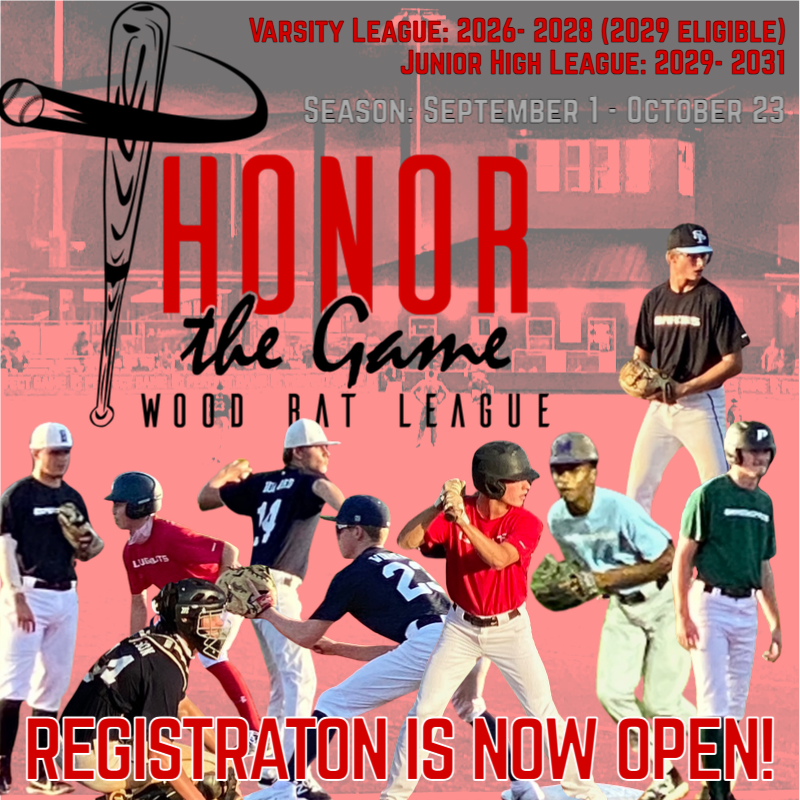 2025 HTG Wood Bat League @ the HOOVER MET COMPLEX - HOOVER, AL

REGISTRATION IS NOW OPEN!!  REGISTER TO SAVE YOUR SPOT!! Premier wood bat league w/ 2 divisions, JH Division &amp; HS Division.

For more information or to register:
honorthegame.leagueapps.com/clubteams/4598…