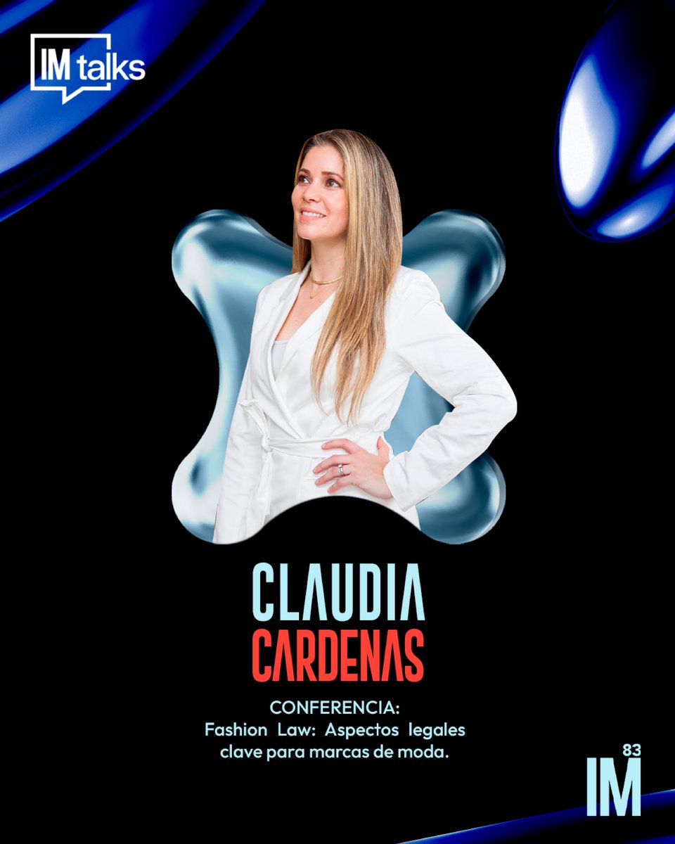 Intermoda's tweet image. En el mundo de la moda, el estilo no lo es todo: proteger legalmente tu marca, tus diseños y tus relaciones comerciales puede marcar la diferencia entre crecer o quedarte atrás.
🗓️ Viernes 18 de mayo
🕚 11:00 AM
📌 IM Talks | Salón Guadalajara
#IMTalks #Intermoda